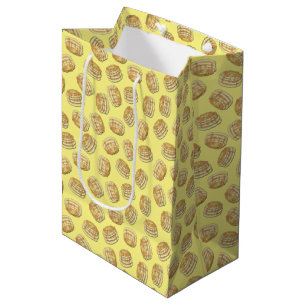 Sac Cadeau Moyen Pancake Anniversaire Fête Flapjack Cute Enfants