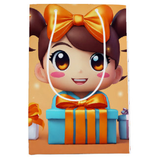 Sac cadeau moyen papier