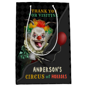Sac Cadeau Moyen Partie déplaisante adulte de cirque de clown