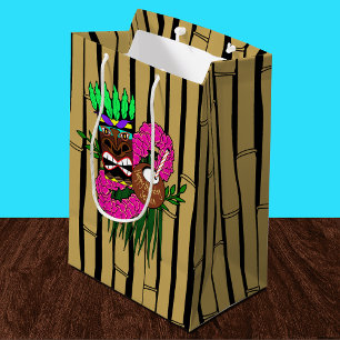 Sac Cadeau Moyen Partie hawaïenne de Luau