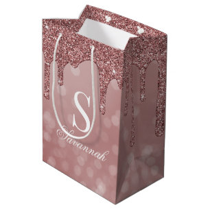 Sac Cadeau Moyen Parties scintillant rose Gold Sparkle Drivers Boke
