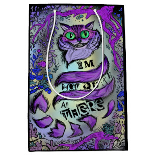 Sac Cadeau Moyen Pas Tout À Fait Là, Crazy Cat