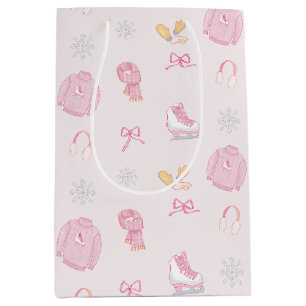 Sac Cadeau Moyen Patinage artistique sur le sucre et la glace Patin