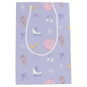 Sac Cadeau Moyen Patinage sur glace et sucre Patinage sur glace Pat