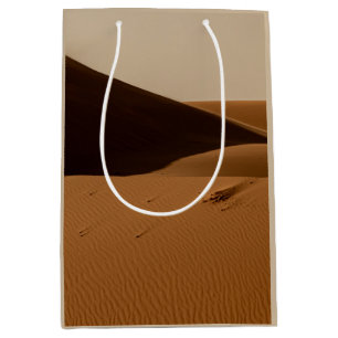 Sac Cadeau Moyen Paysage du désert des dunes de sable
