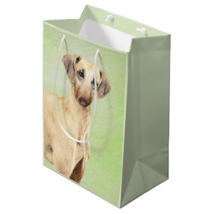 Sac Cadeau Moyen Peinture Sloughis - Joli art original pour chien