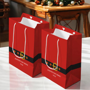 Sac Cadeau Moyen Père Noël Baby Christmas Holiday Party