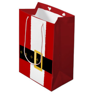 Sac Cadeau Moyen père Noël Suit Christmas Med GB