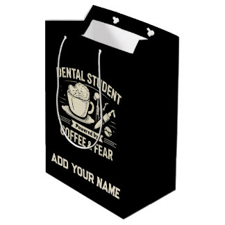 Sac Cadeau Moyen Personlig Presentpåse till Tandläkarstudent-dental