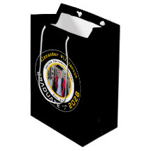 Photo de remise de diplôme jaune noir blanc