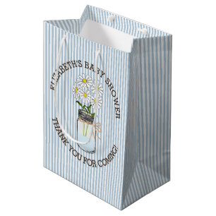 Sac Cadeau Moyen Pièce maîtresse de baby shower de pot de maçon