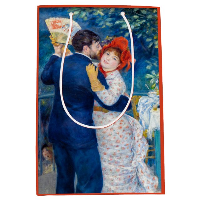 Sac Cadeau Moyen Pierre-Auguste Renoir - Danse country (Devant)