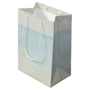 Sac Cadeau Moyen Plage tropicale