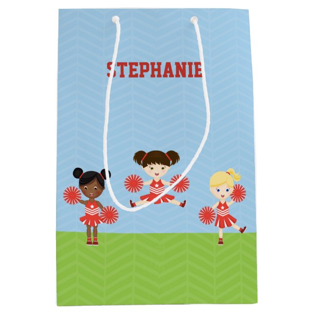 Sac Cadeau Moyen Pom-pom girl (Devant)