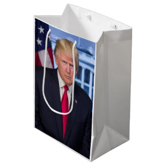 Sac Cadeau Moyen Portrait officiel de Donald Trump