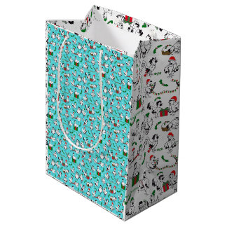 Sac Cadeau Moyen Poulets de Noël