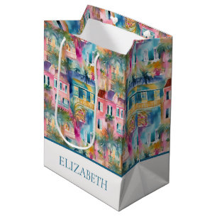 Sac Cadeau Moyen Preppy Charleston Maisons Personnalisées