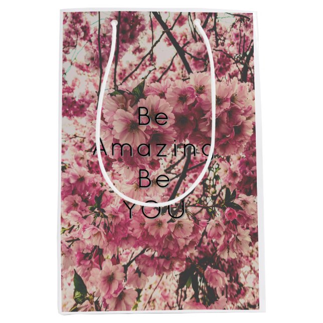 Sac Cadeau Moyen Presentpåse att ge bort till en värdefull person (Devant)