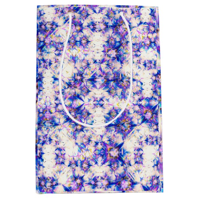 Sac Cadeau Moyen Prism Crystal Christmas  (Devant)