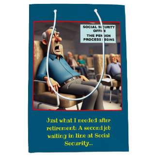 SAC CADEAU MOYEN " PROCESSUS DE RETRAITE "