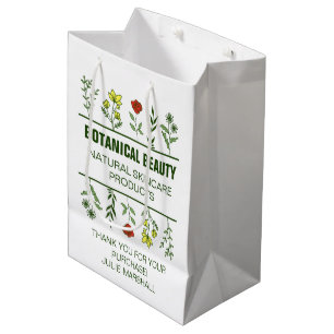 Sac Cadeau Moyen Produits de soins de peau de spa botanique magnifi