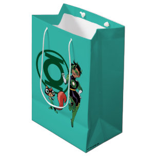 Sac Cadeau Moyen Puce et Lanterne verte