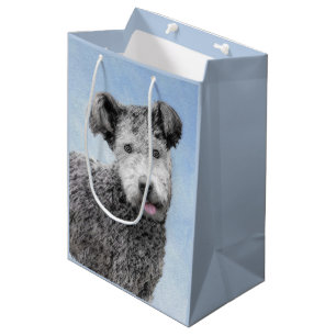 Sac Cadeau Moyen Pumi Peinture - Cute Original Chien Art