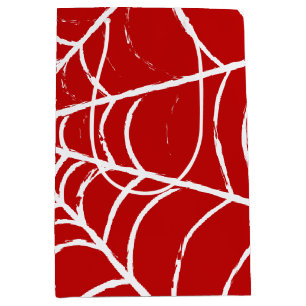 Sac Cadeau Moyen Red Web