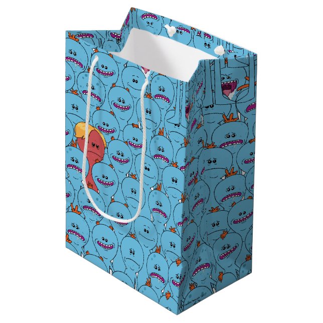 Sac Cadeau Moyen RICK ET MORTY™ | Kirkland M. Meeseeks (Devant Angle)