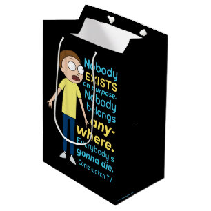 Sac Cadeau Moyen RICK ET MORTY™ Personne N'Existe À Titre Exce
