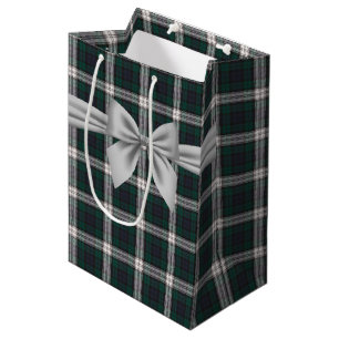 Sac Cadeau Moyen Robe Black Watch Tartan écossais moderne