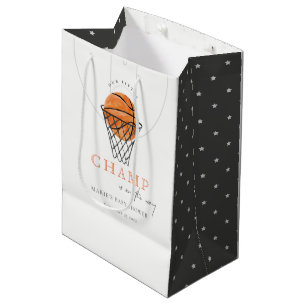 Sac Cadeau Moyen Robe Cute Notre Petit Champ Baby shower De Basket-
