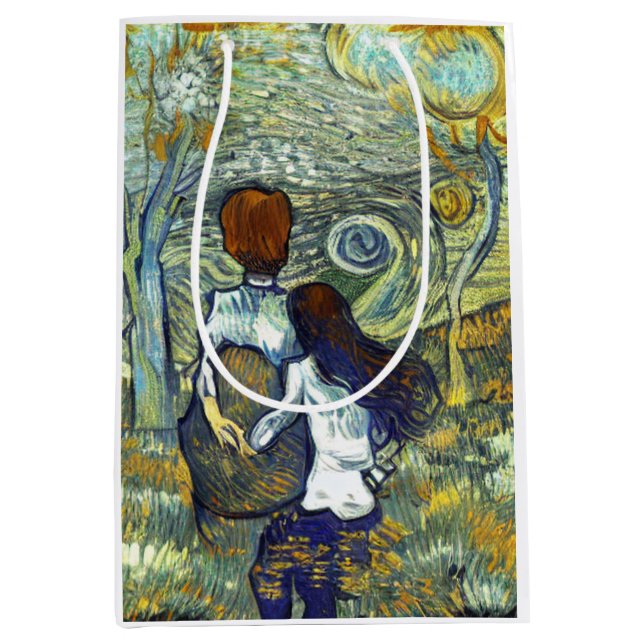 SAC CADEAU MOYEN ROMANCE (Devant)