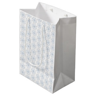 Sac Cadeau Moyen Rosaire Fleur Bleue en Fleur