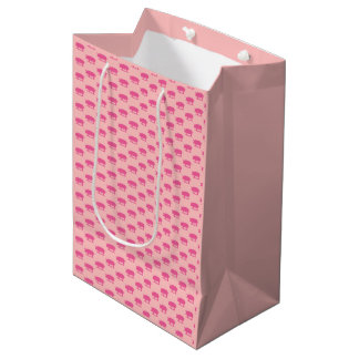 Sac Cadeau Moyen Rose Piggy