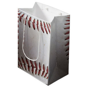 Sac Cadeau Moyen Rouge de baseball
