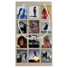 Sac-cadeau de collage photo de création personnell
