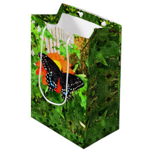 Sac Cadeau Moyen Sac-cadeau Med Swallowon sur tournesol mexicain