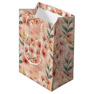 Sac Cadeau Moyen Sac-cadeau pour les cerisiers en fleurs