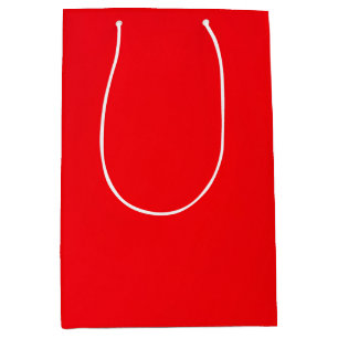 Sac Cadeau Moyen Sacs-cadeaux Insanely Red (The Reddes Red)