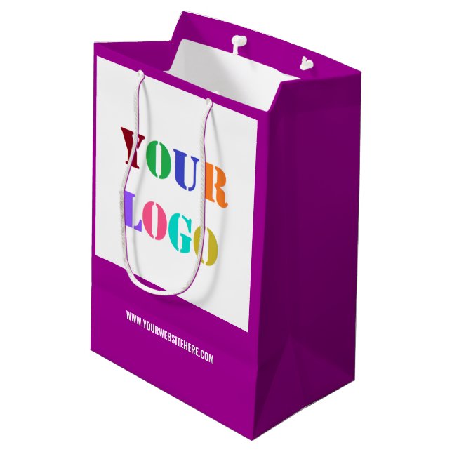 Sac Cadeau Moyen Sacs-cadeaux promotionnels promotionnels personnal (Dos Angle)