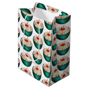 Sac Cadeau Moyen Salade de fruits du marshmallow de noix de coco du