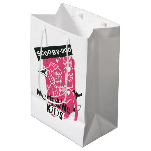 Sac Cadeau Moyen Shaggy and Scooby Doo Meddling Kids Punk Outline