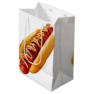 Sac Cadeau Moyen SlipperyJoe's hot dog ambiance estivale BBQ niché