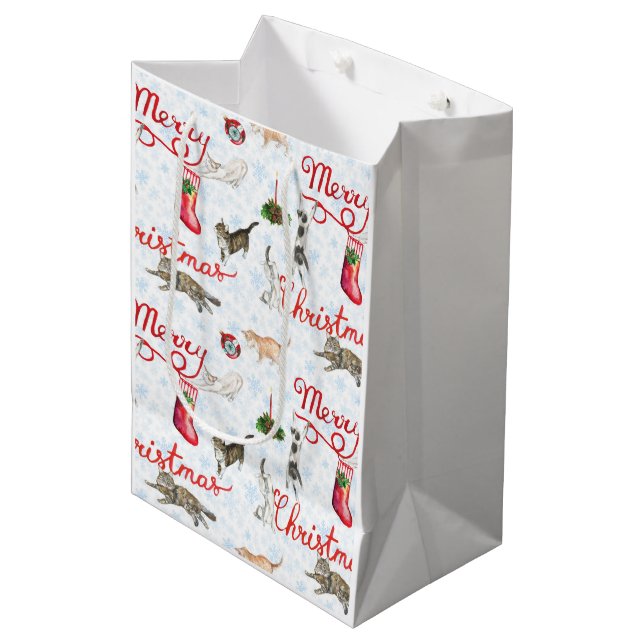 Sac Cadeau Moyen So Many Kittens (Devant Angle)