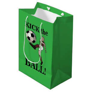 Sac Cadeau Moyen Soccer Sports Joueur Entraîneur Anniversaire