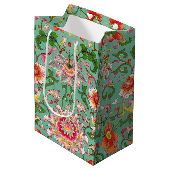 Sac Cadeau Moyen South Kensington Museum IXXVII Nom chinois (Devant Angle)