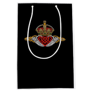 Sac Cadeau Moyen Squelette Couleur Claddagh