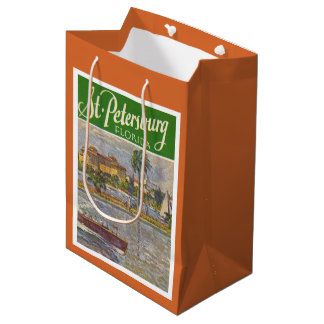Sac Cadeau Moyen St. Petersburg Florida vintage 1926