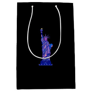 Sac Cadeau Moyen Statue de la Liberté-New York City-Point de repère